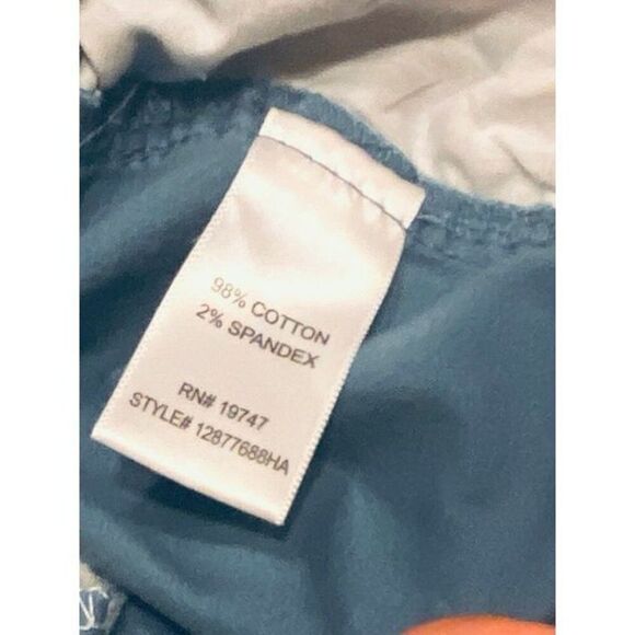 Land N Sea Womens Light Blue Drawstring Jogger Pants Size 8P - Picture 4 of 5